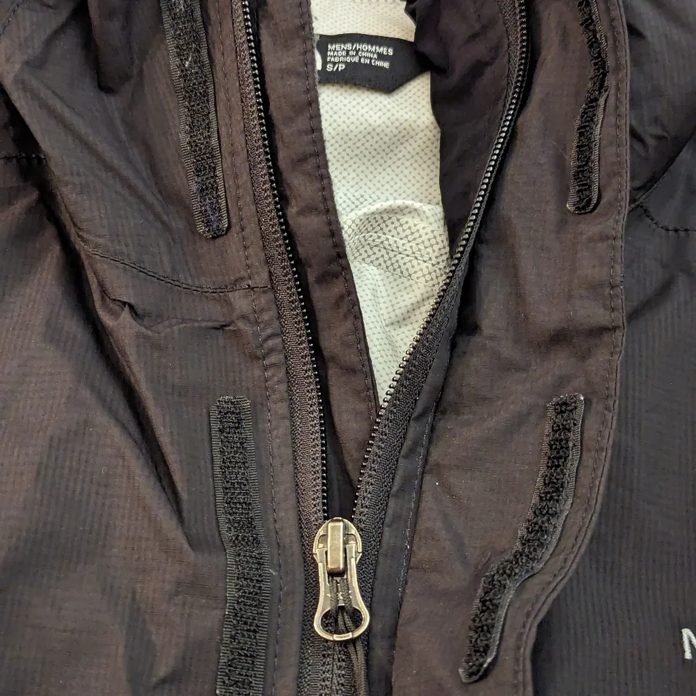 The North Face Men's‎ HyVent Windbreaker Jacket Black Sz xxl with Hoodie